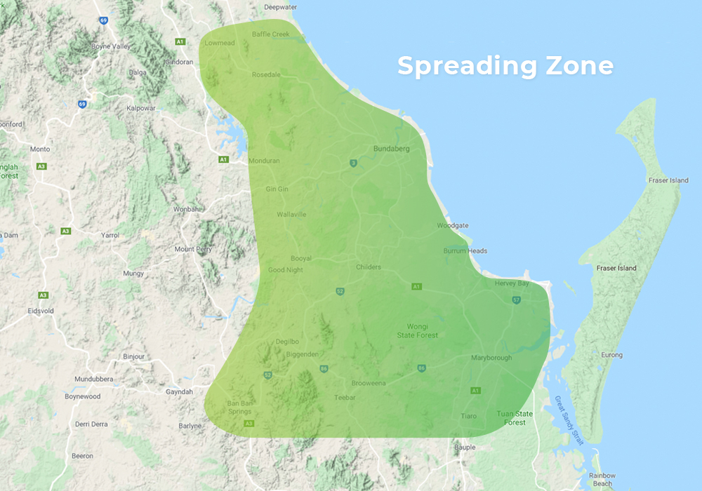 Spreading Zone